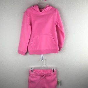 Girls hoodie and sweatpant set